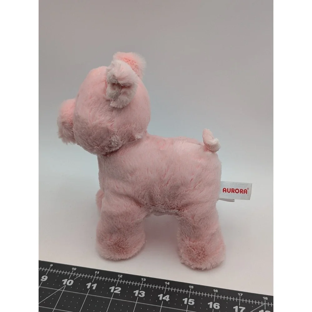 Aurora Standing Pig Plush 9 Inch 2019 Stuffed Animal Toy - Picture 3 of 8